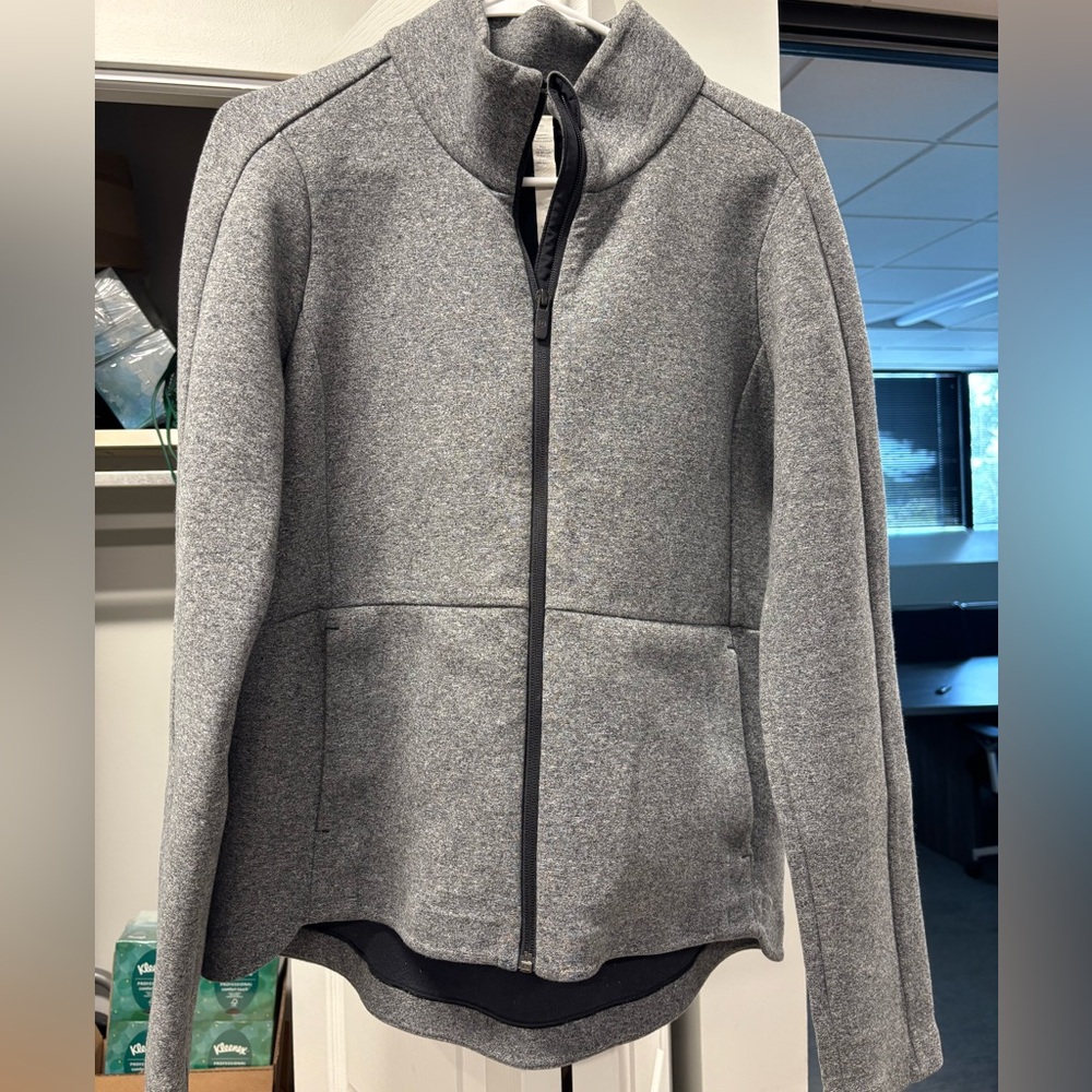 Lululemon Athletica Charcoal Zip-Up Jacket
